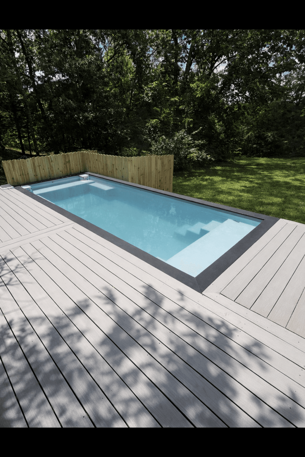 Container pool installation in Abilene, TX